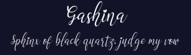 Gashina by Letterena Studios — Script Handwritten Font — thumbnail 2