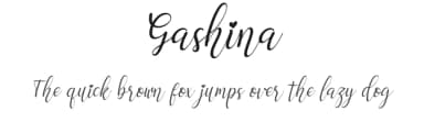 Gashina by Letterena Studios — Script Handwritten Font — thumbnail 1
