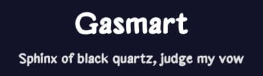 Gasmart by Gado Gado — Script Handwritten Font — thumbnail 2