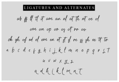 Gasterye Font by Ijem RockArt — Script Handwritten Font — thumbnail 8