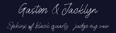 Gaston & Jacklyn by Creatype Studio — Script Handwritten Font — thumbnail 2