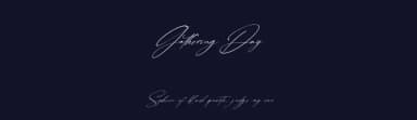 Gathering Day by Kong Font — Script Handwritten Font — thumbnail 2