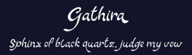 Gathira by Hendra Pratama — Script Handwritten Font — thumbnail 2