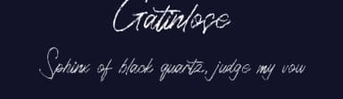 Gatinlose by Zeenesia Studio — Script Handwritten Font — thumbnail 2