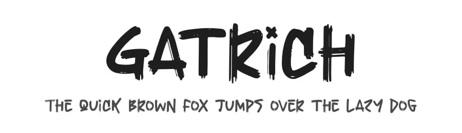 Gatrich by Perspectype Studio - Letterena.com — Script Handwritten Font
