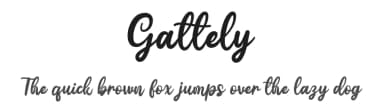 Gattely by StudioAKTYPE — Script Handwritten Font — thumbnail 1