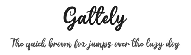 Gattely by StudioAKTYPE — Script Handwritten Font