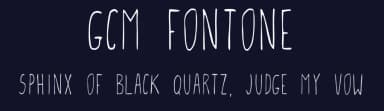 GCM Fontone by Guillem Castro — Script Handwritten Font — thumbnail 2