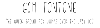 GCM Fontone by Guillem Castro — Script Handwritten Font — thumbnail 1
