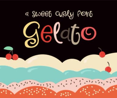Gelato Font by Illustration Ink — Script Handwritten Font — thumbnail 1