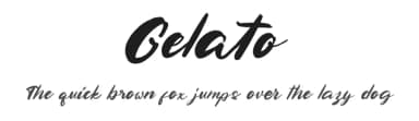 Gelato by Alpaprana Studio — Script Handwritten Font — thumbnail 1