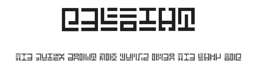 Geldian by Maxim geld — Dingbats Font