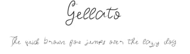 Gellato by Jetsmax Studio — Script Handwritten Font — thumbnail 1