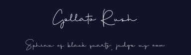 Gellato Rush by Menk Type — Script Handwritten Font — thumbnail 2