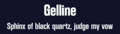 Gelline by BrandSemut — Sans Serif Font — thumbnail 2