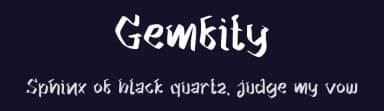 Gemfity by Letterafa Studio — Script Handwritten Font — thumbnail 2