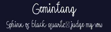 Gemintang by Edric Studio — Script Handwritten Font — thumbnail 2