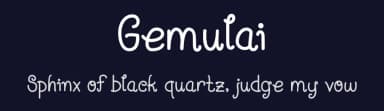 Gemulai by Tokopress — Script Handwritten Font — thumbnail 2
