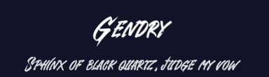 Gendry by Typotopia Studio — Script Handwritten Font — thumbnail 2