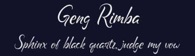 Geng Rimba by StringLabs Creative Studio — Script Handwritten Font — thumbnail 2