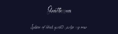 Gentleman by Creative Lab — Script Handwritten Font — thumbnail 2