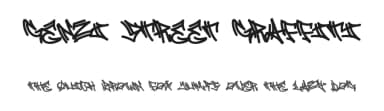 Genzi Street Graffiti by Cikareotype Studio — Script Handwritten Font — thumbnail 1