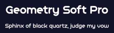 Geometry Soft Pro by CheapProFonts — Sans Serif Font — thumbnail 2