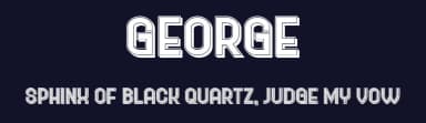 George by Vladimir Nikolic — Sans Serif Font — thumbnail 2