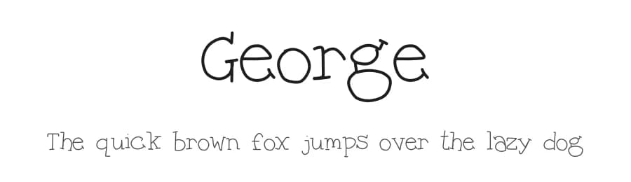 George by Geronimo Font Studios — Script Handwritten Font