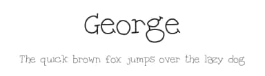 George by Geronimo Font Studios — Script Handwritten Font — thumbnail 1