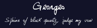 Georges by philing.net — Script Handwritten Font — thumbnail 2