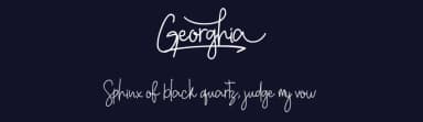 Georghia by Miftah Locare — Script Handwritten Font — thumbnail 2