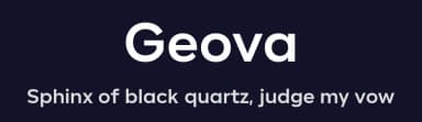 Geova by Eko Bimantara — Sans Serif Font — thumbnail 2