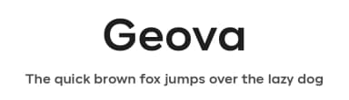Geova by Eko Bimantara — Sans Serif Font — thumbnail 1