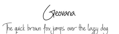 Geovana by madeDeduk — Script Handwritten Font — thumbnail 1