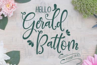 Gerald Battom Font by rotterlabstudio — Script Handwritten Font — thumbnail 1