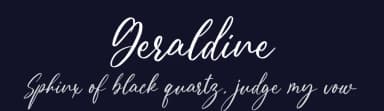 Geraldine by FatmaStudio — Script Handwritten Font — thumbnail 2