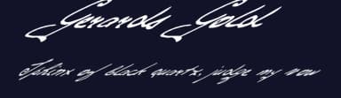 Gerards Gold by Samyuli — Script Handwritten Font — thumbnail 2