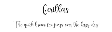Gerillas by Bale — Script Handwritten Font — thumbnail 1