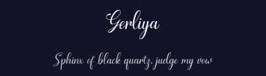 Gerliya by YonType Studio — Script Handwritten Font — thumbnail 2