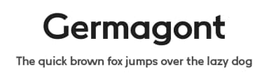 Germagont by Fikryal studio — Sans Serif Font — thumbnail 1