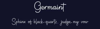 Germaint by Brithos Type — Script Handwritten Font — thumbnail 2