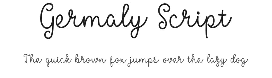 Germaly Script by Colative Studio — Script Handwritten Font — preview 1