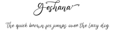 Geshana by Attype Studio — Script Handwritten Font — thumbnail 1