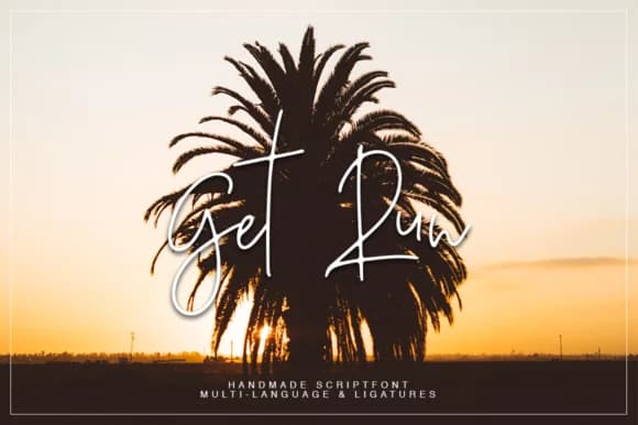 Get Run Font by BennyDesigns — Script Handwritten Font