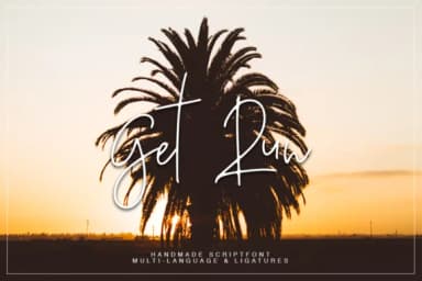 Get Run Font by BennyDesigns — Script Handwritten Font — thumbnail 1