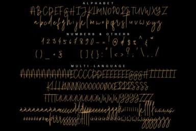 Get Run Font by BennyDesigns — Script Handwritten Font — thumbnail 2