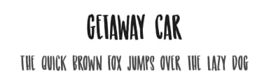 Getaway Car by Hanoded — Script Handwritten Font — thumbnail 1