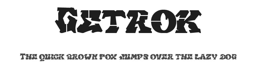 Getrok by Prioritype Co — Script Handwritten Font