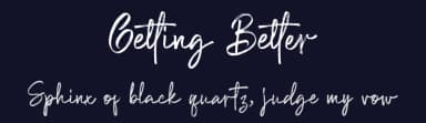 Getting Better by Alpaprana Studio — Script Handwritten Font — thumbnail 2